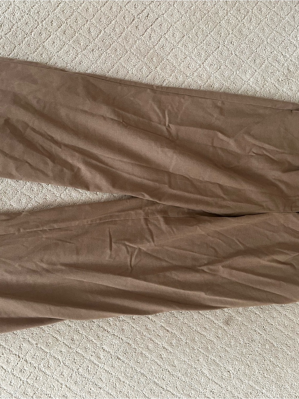 LOFT Wide-Leg Pants in Warm Taupe